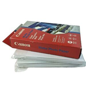 Canon Photo Paper Printer  Lot 4x6 Matte 120 Sheets Plus Unbranded Packs u